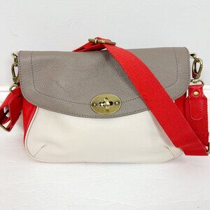 Boden Colorblock Leather Crossbody Bag Tricolor Purse Women's